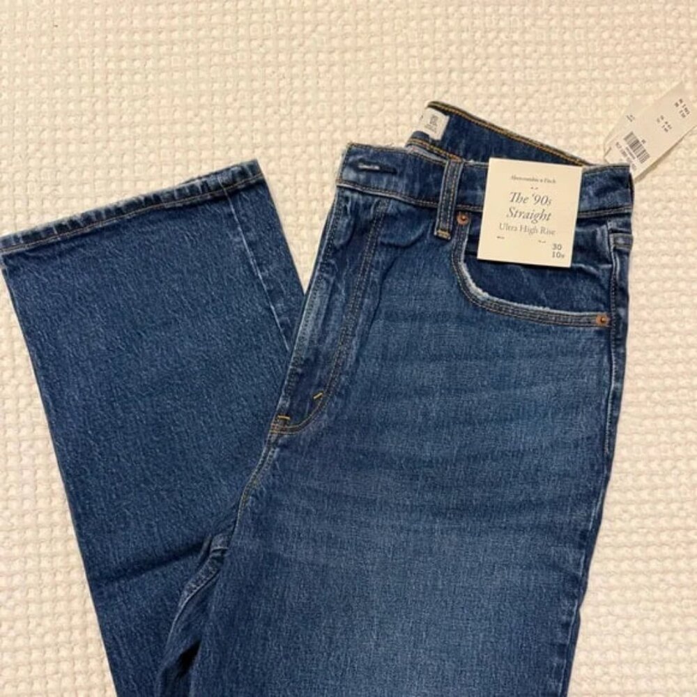 Abercrombie & Fitch Blue Denim Jeans
